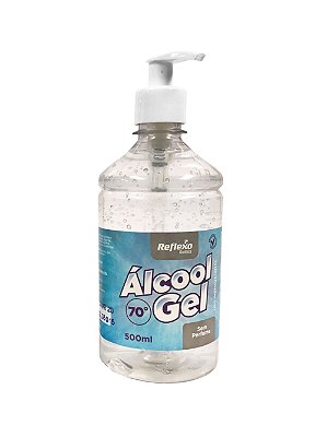 Álcool em Gel Antisséptico Pump SEM PERFUME - 500 ml