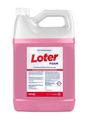 Detergente Alcalino Loter Foam - 5 Litros
