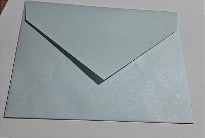 Envelopes Convite Cinza Claro (Cyber Grey) com 10 unidades