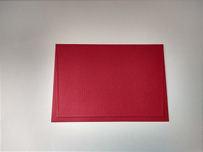 Envelope Vermelho Microcotele Vernissage 180g com 10 envelopes