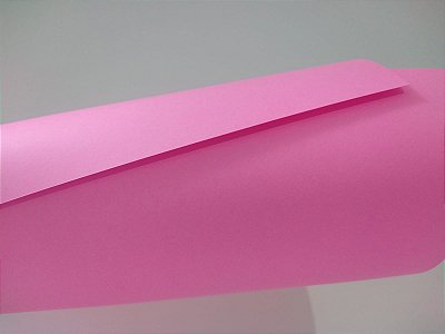 Papel Multiara Rosa Pitanga 180g formato 30,5x30,5cm com 10 folhas