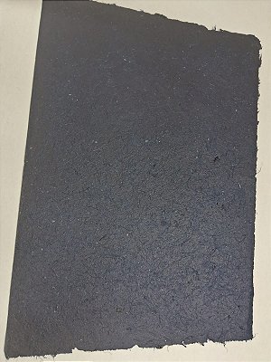 Papel Artesanal Tecnofibra Azul Marinho BC - Formato 50x70cm