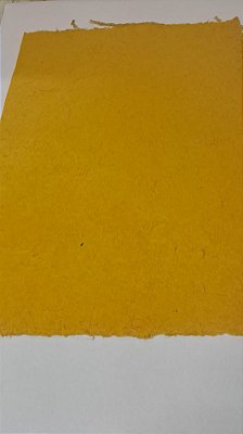 Papel Artesanal Tecnofibra Amarelo - Formato 50x70cm