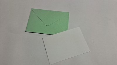 Envelopes visita Relux Aqua + Cartão Branco com 10 envelopes