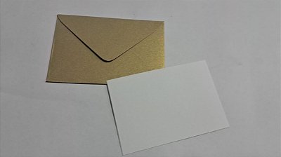 Envelopes visita Relux Ouro Platino + Cartão Branco com 10 envelopes