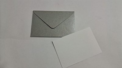 Envelopes visita Relux Platino + Cartão Branco com 10 envelopes