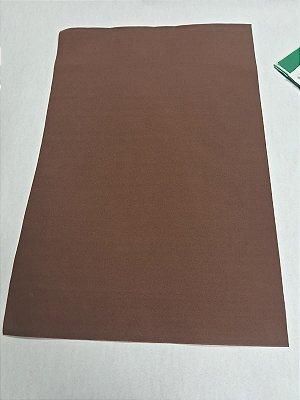 Papel Camurça Marrom M18 40x60cm com 10 folhas
