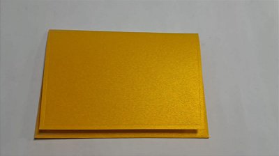 Envelope Vernissage Relux Ouro Amarelo 180g c/ 10 unidades