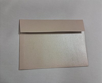 Envelope Lapela reta Metalics Lustre 200g