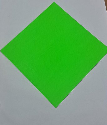 Papel Canson Neon Verde 240g 30,5x30,5 c/ 5 fls