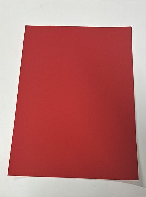Papel A4 magic touch vermelho 120g c/ 10 fls