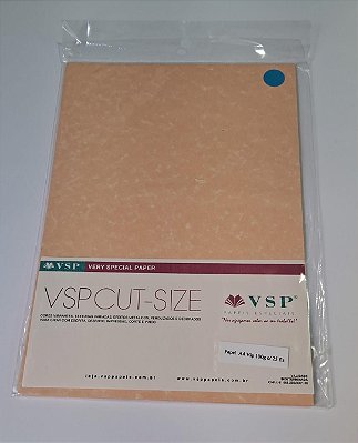 Papel A4  Vip Salmon 100g C/ 25fls