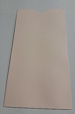 ENVELOPE CONVITE MEIA LUA 260X140 VERGE CORAL 180G C/ 10 UNIDADES