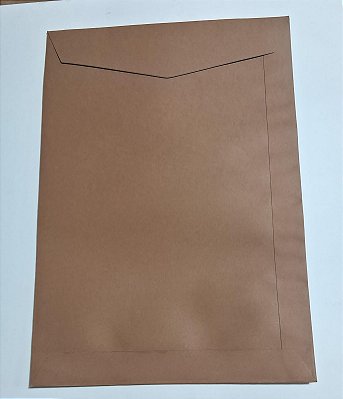 ENVELOPE MEIO SACO 250X17,5  COLOR PLUS HAVANA 120G C/ 10 UN