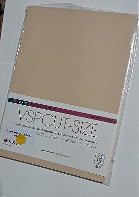 PAPEL A4 210X297 VERGE PEROLA 180G C/ 25 FLS