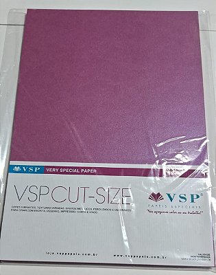 PAPEL A4 210X297 POPSET ASIA VIOLET 240G C/ 25 FLS