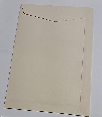ENVELOPE MEIO SACO VERGE AMBAR 250X175 120G C/ 10 UN