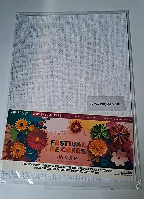 PAPEL A4 210X297  TX MAX LINHÃO BRANCO 240G C/5