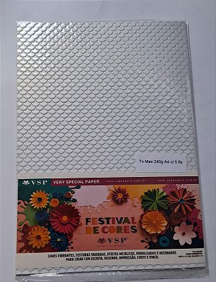 PAPEL A4 210X297 TX MAX ESCAMAS ICE GOLD 200G