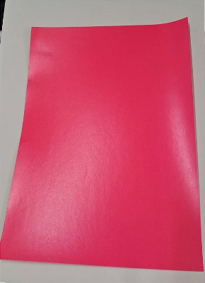 PAPEL A4 210X297 SPARKLE LUXCENT ROSA 180g c/ 10 fls
