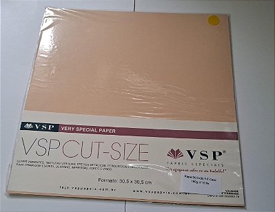 PAPEL 30,5X30,5 F CARD AREIA 180G C/ 10 FLS