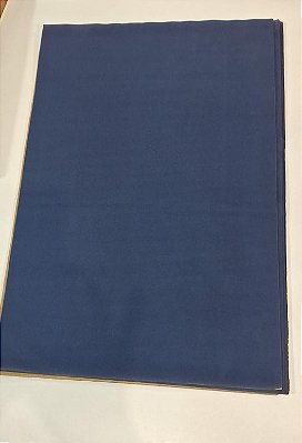 PAPEL  CAMURÇA AZUL TORONTO 40X60 C/ 10 FLS
