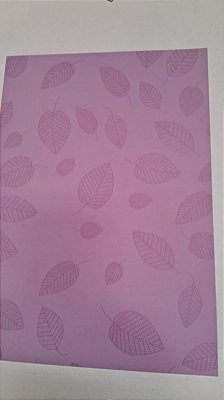 PAPEL DECOR A4 210X297 LILAS FOLHA INCOLOR 180G C/ 10 FLS