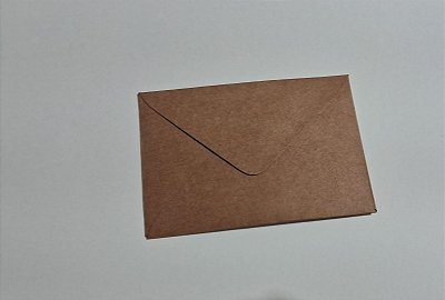 ENVELOPE VISITA  72 X 108 KRAFT 125G C/ 10 UN