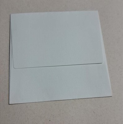 ENVELOPE 10X10 RIVES DOT NATURAL WHITE 120G C/ 10 UN