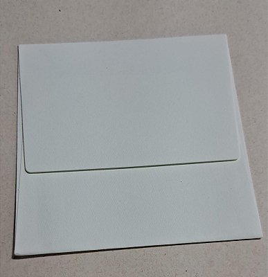 ENVELOPEMODELO  10X10 RIVES DOT BRIGHT WHITE 120G C/ 10 UN