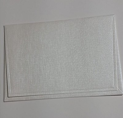 ENVELOPE VERNISSAGE RELUX PEROLA BRANCA TELADO  180G C/ 10 UN