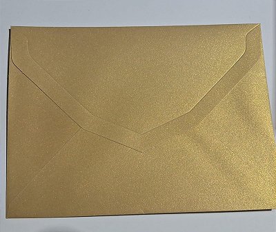 ENVELOPE 16,5X22,5 TRADICIONAL RELUX OURO NOBRE 120G C/ 10 UN