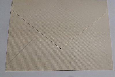 ENVELOPE CONVITE 16,5X22,5 MICROCOTELE MARFIM 180G C/ 10 UN