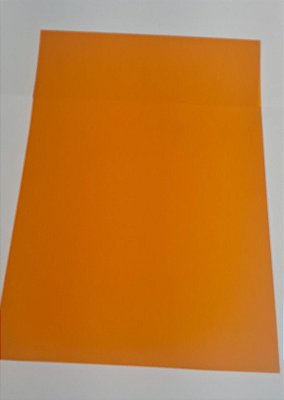 PAPEL A4 210X297 VEGETAL LARANJA  IMP C/ 25 FLS