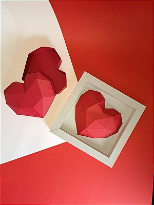 Coração em Lowpoly - 11/02
