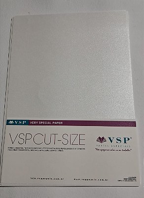 PAPEL A4 210X297 SIRIO ICE WHITE 125G C/ 25 FLS