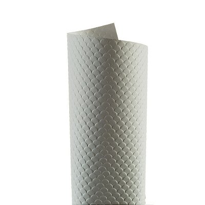 Papel Tx Max Escamas Branco 30,5x30,5cm com 5 unidades