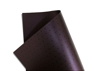 Papel Relux Decor Bolinhas Shiraz - Preto 30,5x30,5cm com 5 unidades