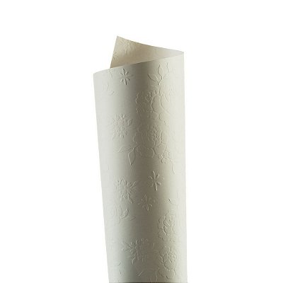 Papel Tx Realce Bouquet Branco 30,5x30,5cm com 5 unidades