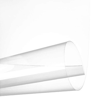 PVC Acetato Transparente 25 micras 30x30cm com 10 unidades