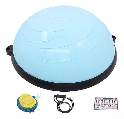 Meia Bola Suiça 58cm Balance Ball Pilates Yoga