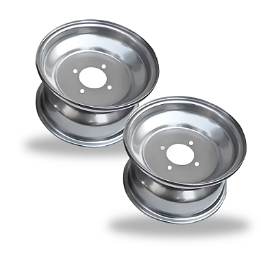 Kit 2x Rodas 21x7-10 Aro 10 P/ Quadriciclo E Buggy