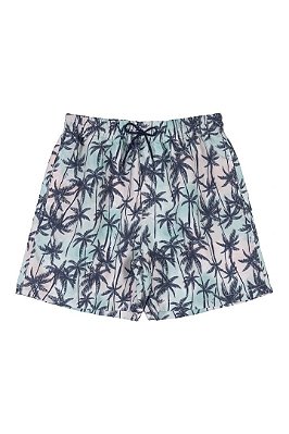 Shorts Infantil Masculino em Tactel Folhagem da Quimby