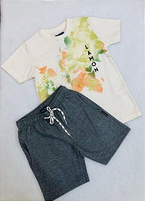 Conjunto Infantil e Juvenil Masculino Moletom da Lamon