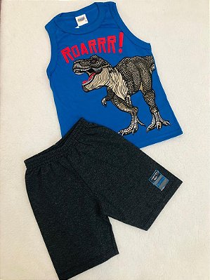 Conjunto Infantil Regata Bermuda Fresquinho Cores