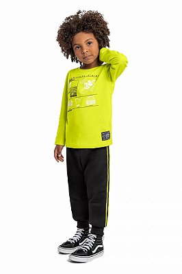 Conjunto Infantil e Juvenil de Frio Casual da Quimby