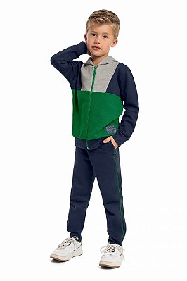 Conjunto Infantil e Juvenil de Frio com Aberto da Quimby