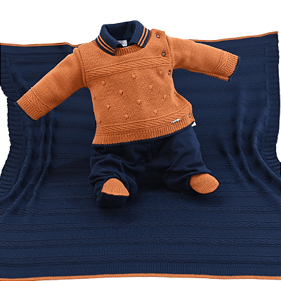 Kit de Maternidade Menino Linha Marinho e Cobre Beth Bebê