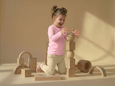 Blusa Infantil Feminina Lisa Básica Cotton duas Cores