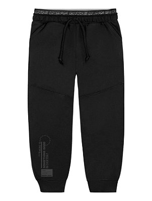 Calça Infantil Masculina Moletom Cós Elástico